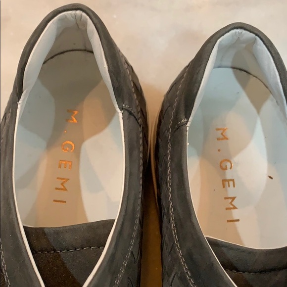 M. Gemi Suede Tennis Shoes Size 41 - Picture 5 of 8